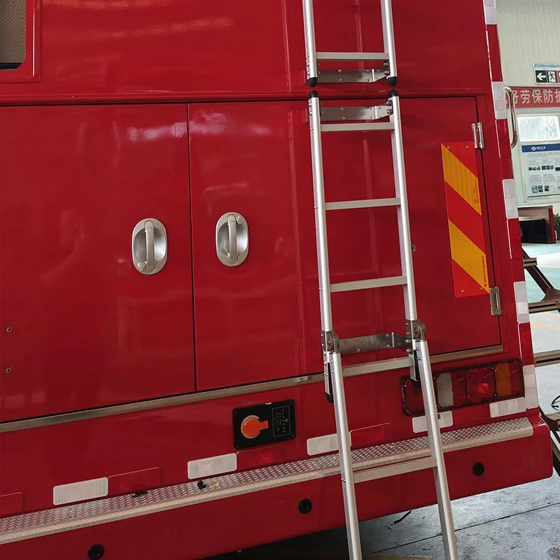 Šplhací žebřík pro speciální vozidla